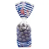 Sachet polypro fond carton thème marin 12 x 26 cm 35µ - Sachet confiserie - Sachet bonbons - Lot de 100