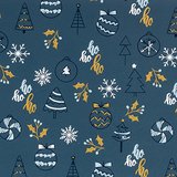 Papier cadeau de Noël Oriane 1 - Papiers cadeaux Enfants