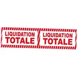 Banderole LIQUIDATION TOTALE