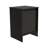 Comptoir d'accueil noir mat 60 x 52 x 88 cm