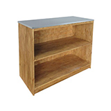 Comptoir bas + top zinc - Ligne Authentique