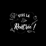 Vitrophanie électrostatique Vive la Rentrée ! - Opérations commerciales