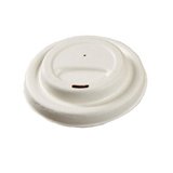 Couvercles bagasse pour gobelets