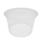 Pot à sauce plastique transparent 473 ml - Coupelle jetable - Lot de 25