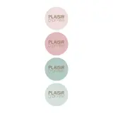 Assortiment étiquettes adhésives Plaisir d'offrir combi douceur ø 35 mm - Paquet de 500 