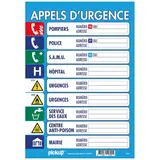Panneau APPELS D'URGENCE