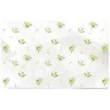 Film fleuriste - Film polypropylène transparent motif muguet 30µ - 250 feuilles de 25 x 30 cm