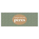 Affiche horizontale  Joyeuse Fête des Pères - Fête des pères