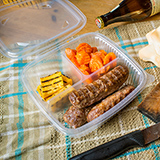 Barquettes 3 compartiments - Lunchbox et plateaux repas