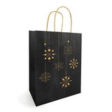 Sacs kraft Snow - Sacs kraft spécial Noël