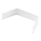 Clip fermeture sachet - Clip papier en U - Blanc - Lot de 1000