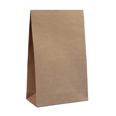 Pochettes cadeau kraft à fermeture adhésive