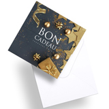 Bons cadeaux Joyeuses Fêtes - Chèque cadeaux Noël