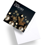 Bons cadeaux Joyeuses Fêtes - Chèque cadeaux Noël