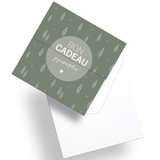 Bons cadeaux Joyeuses Fêtes sapins - Chèque cadeaux Noël