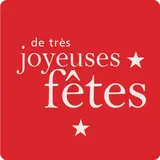 Étiquettes adhésives de très JOYEUSES FÊTES