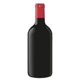 Panneau ardoise bouteille de vin - Déco cavistes Foire aux Vins