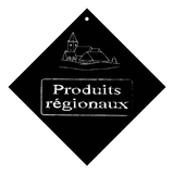 Pancarte à ventouse Produits régionaux - Plaques PVC