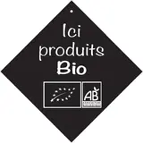 Pancarte à ventouse Ici produits Bio