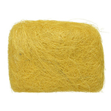 Frisure de calage en sisal jaune 14 x 5 x 18 cm