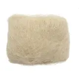 Frisure de calage en sisal blanc cassé 14 x 5 x 18 cm