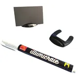 Étiquettes réutilisables avec socle et marqueur