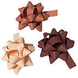 Assortiment étoiles adhésives rose pâle, vieux rose, amarante - ø 50 mm - paquet de 50