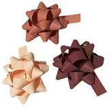 Assortiment étoiles adhésives rose pâle, vieux rose, amarante - ø 50 mm - paquet de 50