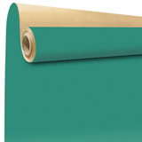 Papier cadeau kraft lisse bleu uni 70 cm x 50 m 65g/m² – le rouleau