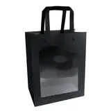 Sacs kraft à fenêtre Delicatessen