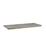 Tablette bois pin massif brun gris 100 x 41,8 cm, ép. 18 mm