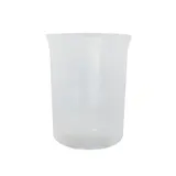 Pichet plastique 1L réutilisable - Carafe plastique réutilisable - Translucide - Lot de 10