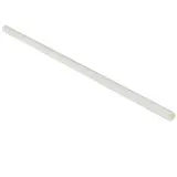 Paille en papier kraft ø 6 mm x 20 cm - Paille carton - Paille écologique - Blanc - Lot de 250