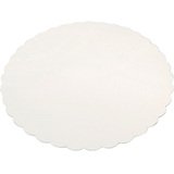 Rond festonné pâtisserie carton blanc ø19cm – Paquet de 250