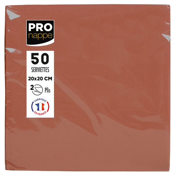 Serviettes cocktail Micro-gaufrées