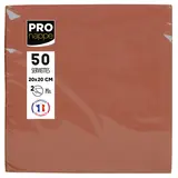 Serviettes cocktail Micro-gaufrées