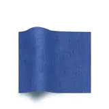 Papier de soie bleu marine 14 g/m², feuilles de 50 x 75 cm, rame de 240 feuilles