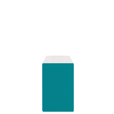 Pochette cadeau kraft vergé bleu canard 7 x 12 cm - Sachet kraft - Lot de 250