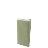 Pochette cadeau kraft vergé vert tilleul 12 x 4,5 x 20 cm - Sachet kraft - Lot de 250