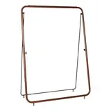 Portant droit pliant cuivré - L 123 cm - H 160 cm