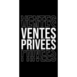 Affiche verticale Ventes privées - Affiches ventes privées