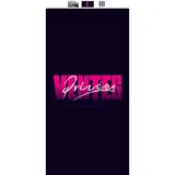 Affiche Ventes privées verticale Néon 40 x 80 cm violet/fuchsia