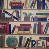 Papier cadeau Bookshop kraft brun 70 cm x 50 m, 70 g/m² - Papiers cadeaux à motifs