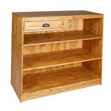 Comptoir caisse 119 x 50 x 100 cm pin massif FSC – Comptoir magasin/boutique