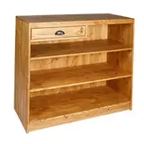 Comptoir caisse 119 x 50 x 100 cm pin massif FSC – Comptoir magasin/boutique