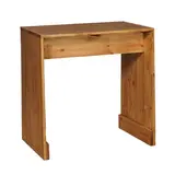 Comptoir caisse norme PMR bois brun L 75 x P 55 x H 76 cm – Poste d’accueil PMR