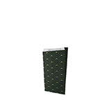 Pochette cadeau Noël papier Rétro 12 + 4,5 x H 20 cm - Lot de 250