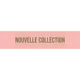 Affiche Nouvelle collection horizontale 90 x 20 cm rose/or