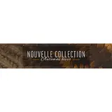 Affiche vitrine Nouvelle Collection Automne/Hiver 90 x 20 cm Marron / Feuillage - Affichage vitrine