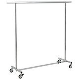 Portant pliant - L 140 + 2 rallonges 32 cm - H 160 cm